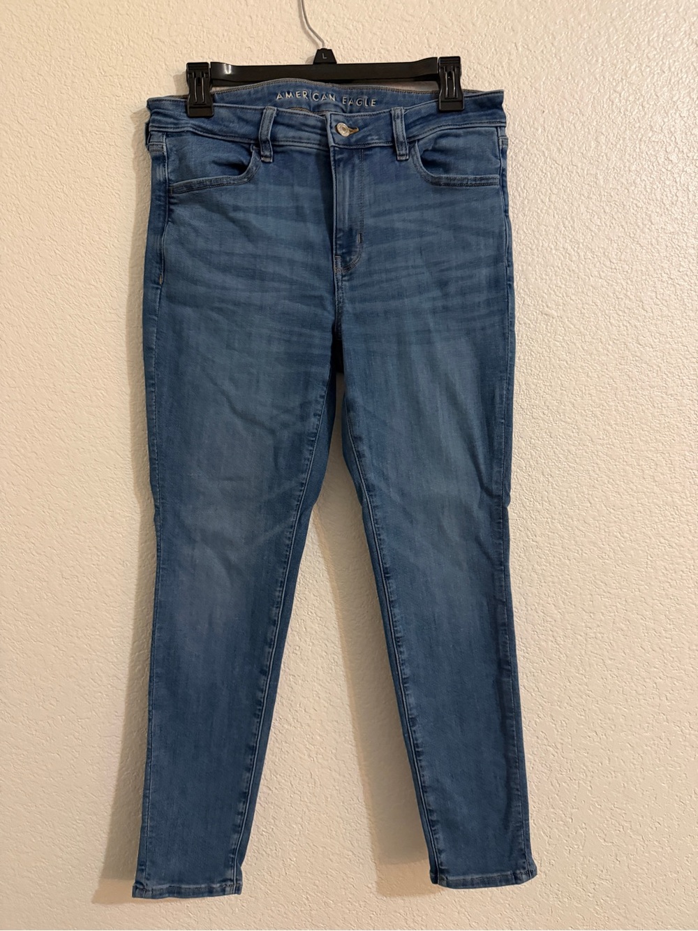 American Eagle Outfitters Women's Medium Blue Skinny Jeans
